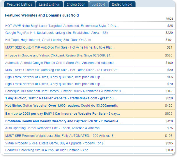 http://flippa.com/?listings=justsold#listings-tabs