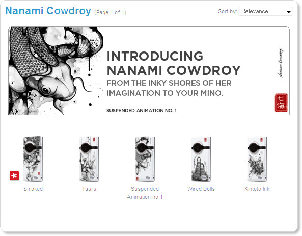 http://store.theflip.com/en-us/designs/subcategory.aspx?cat=by_designer&subcat=Nanami_Cowdroy&cid=m2
